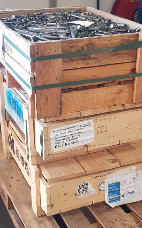 Verwerking van hardmetaalafval